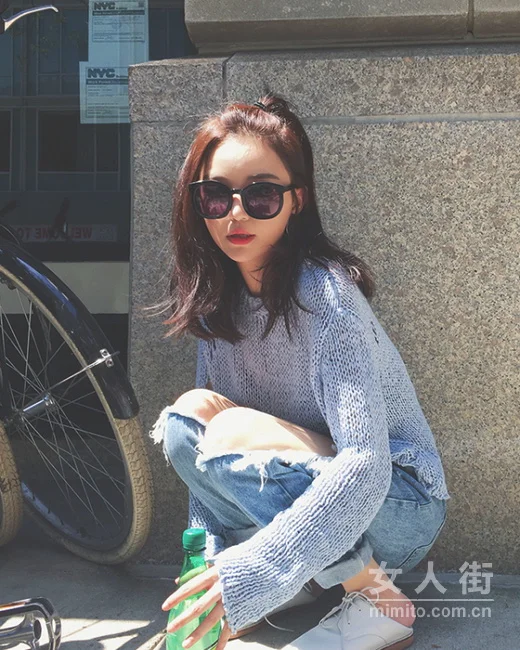 时尚简约针织衫，让你变身网红少女