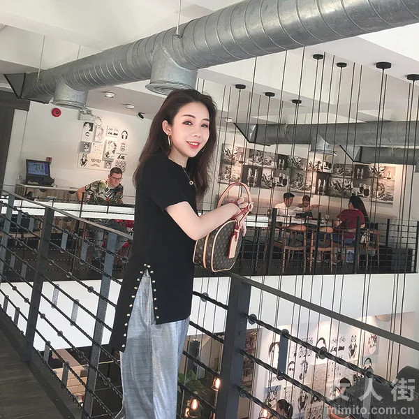 夏日经典搭配，爱穿黑白配的小仙女