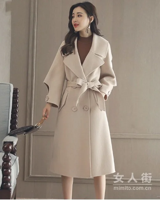 呢大衣都会穿？时髦显气质最惹人眼