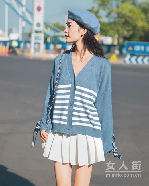 秋季上衣早准备，针织款百搭又好看