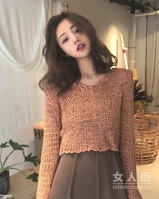 秋季上衣早准备，针织款百搭又好看