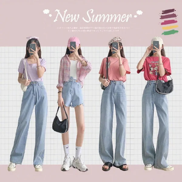 元气女孩的清爽夏日穿搭合集