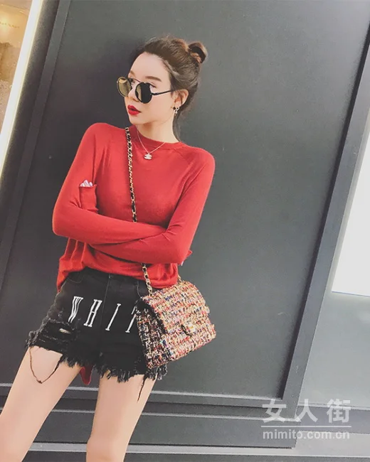 秋季上衣早准备，针织款百搭又好看