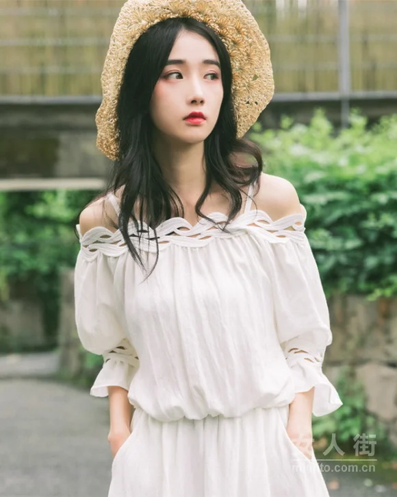 个性气质连衣裙，我就是不一样的烟火