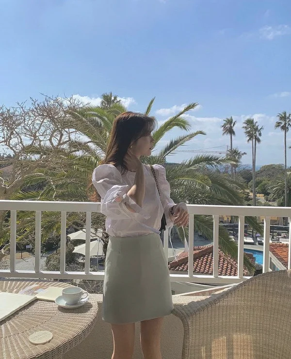 春日简单干净的搭配，四月阳光好治愈