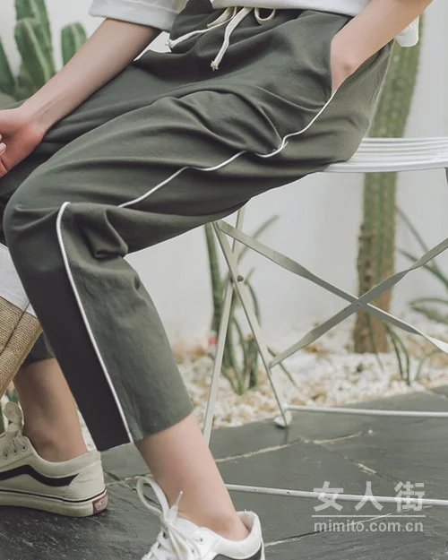 真时髦的九分裤，拉高腰线Get起来！