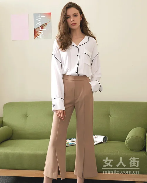 真时髦的九分裤，拉高腰线Get起来！