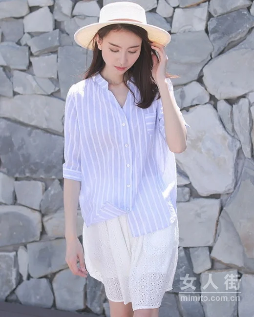 经典条纹款搭配,百变风格轻松hold住