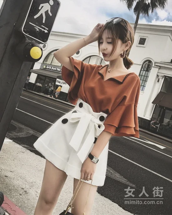 气质女孩爱雪纺,飘逸清凉又时髦