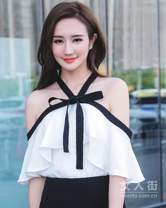 气质女孩爱雪纺,飘逸清凉又时髦