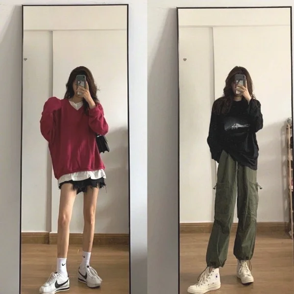 18套适合酷女孩的春日休闲穿搭
