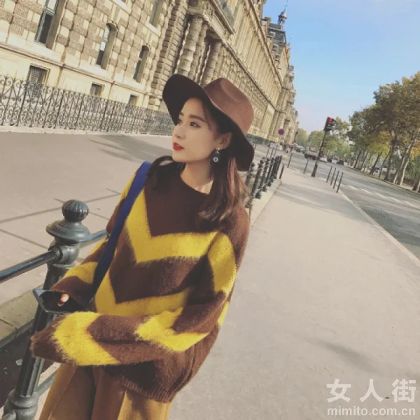 经典的条纹毛衣，让你搭配再无烦恼！