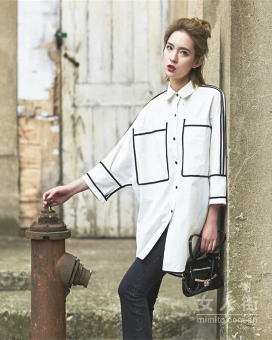 早春衬衣的百变搭配,美到飞起来!