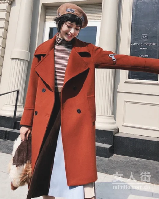 大衣选的好,让你满满女神气质