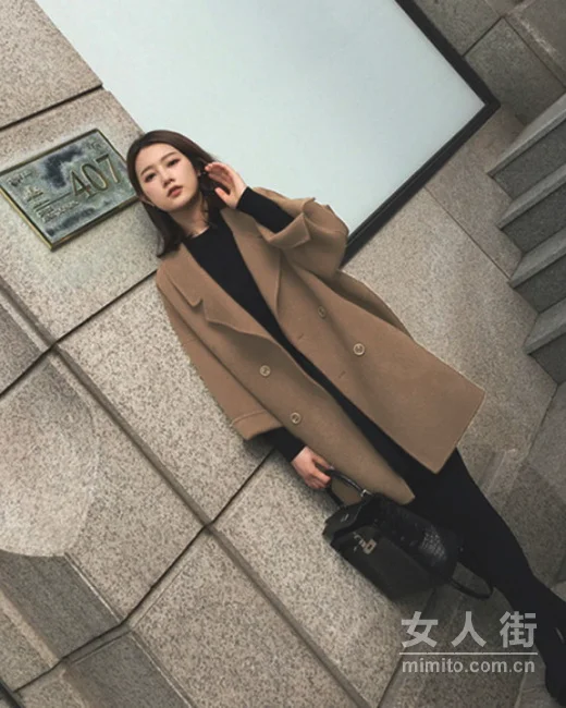 大衣选的好,让你满满女神气质