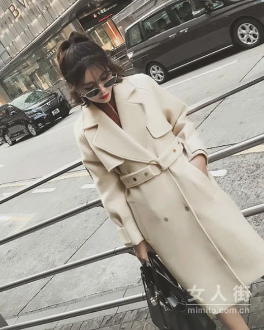 大衣选的好,让你满满女神气质