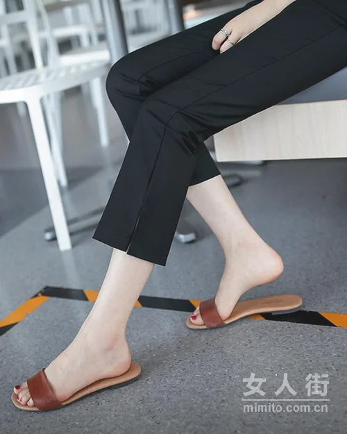 真时髦的九分裤，拉高腰线Get起来！