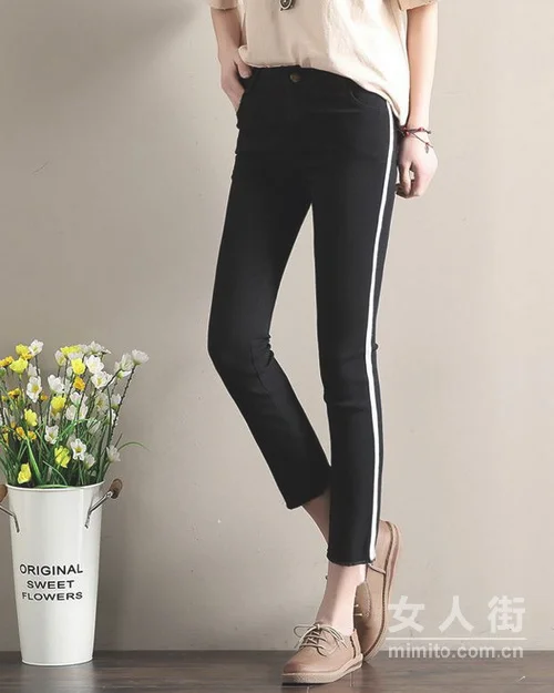 真时髦的九分裤，拉高腰线Get起来！