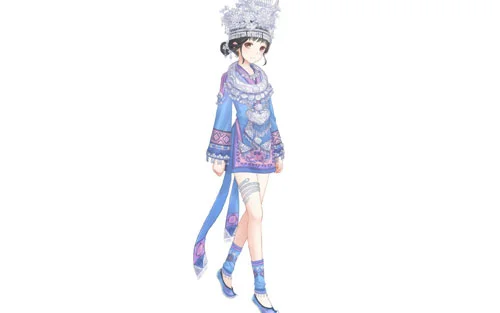服装设计图基本画法_如何画古代服装设计图