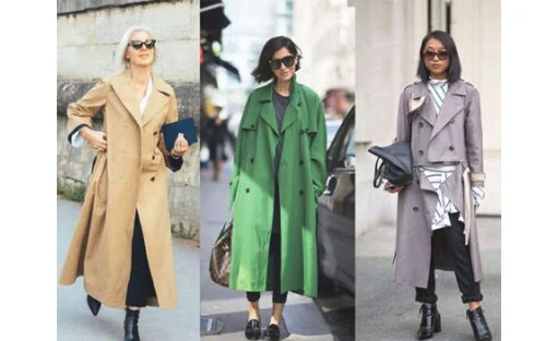 呢子风衣搭配_呢子大衣怎么穿