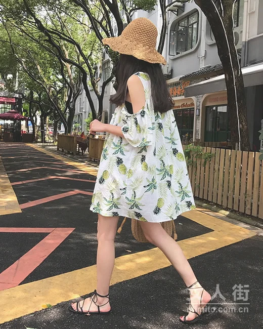 少女系碎花裙，浪漫甜美的夏天穿搭