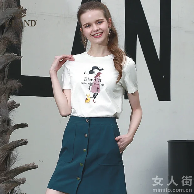 夏季出游，简约风T恤get穿搭小心机