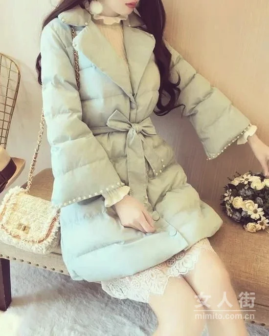 2018最流行公主风棉服, 美到让人羡慕