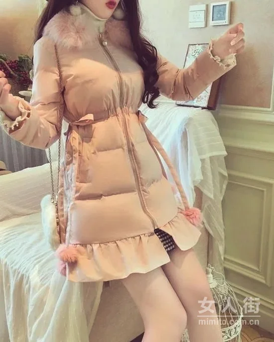 2018最流行公主风棉服, 美到让人羡慕