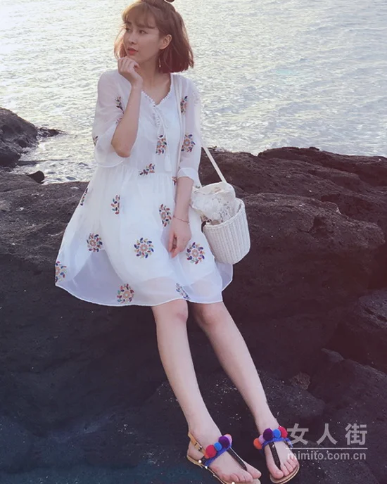 五一开浪，唯美夏装连衣裙走起