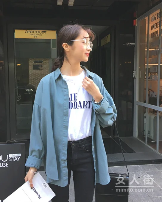 衬衣穿着有讲究，穿对了分分钟变女神！