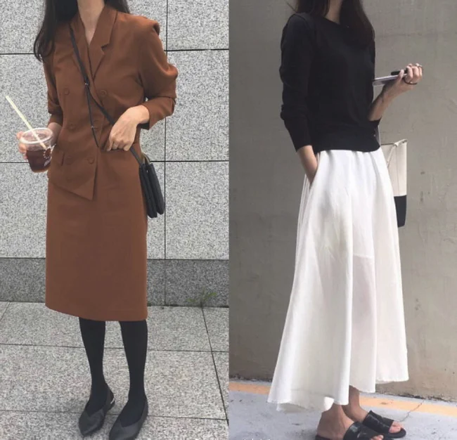 18款深色系文青范儿女生穿搭 