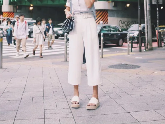 撩起夏日酷劲,阔腿feel来一套