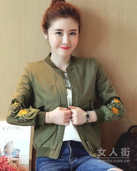 可娘可man，刺绣外套看一眼被种草
