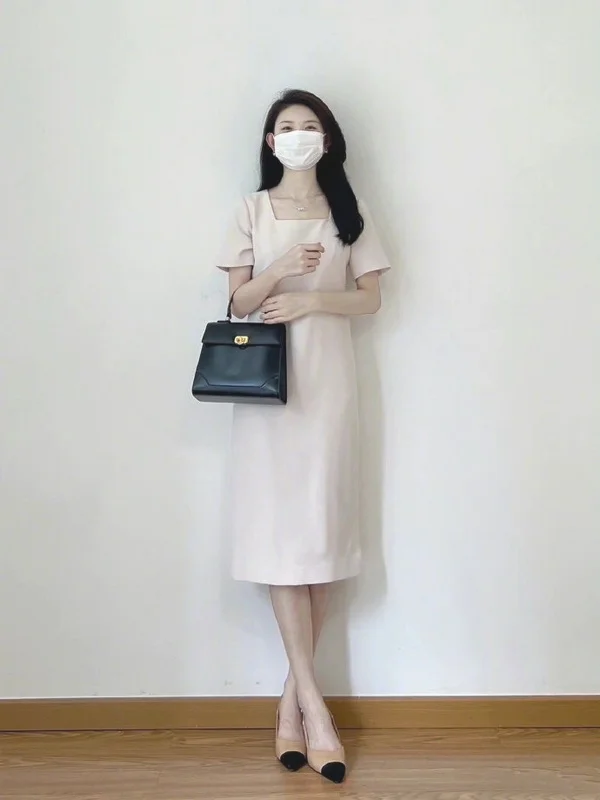 女秘书流行穿搭指南，简单干净的职场通勤着装