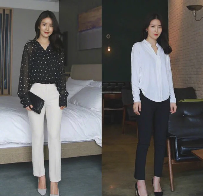 五月简约而不简单的通勤气质穿搭