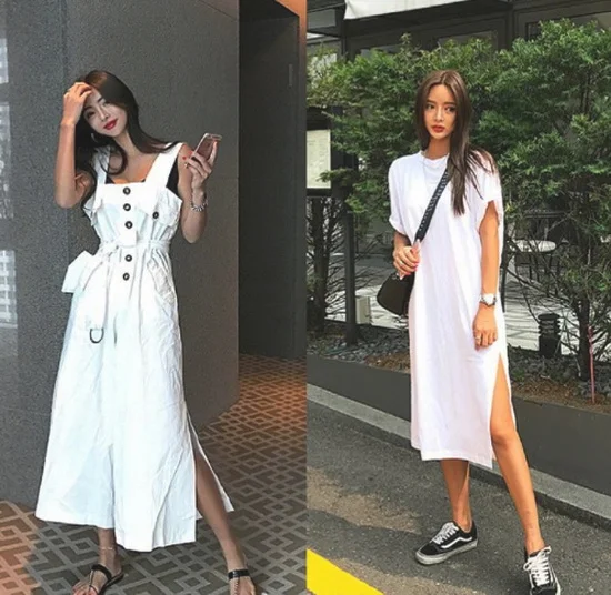 小麦肤色女孩的夏日chic穿搭 ​