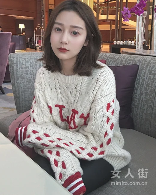 圣诞节穿搭示范，毛衣最有节日感