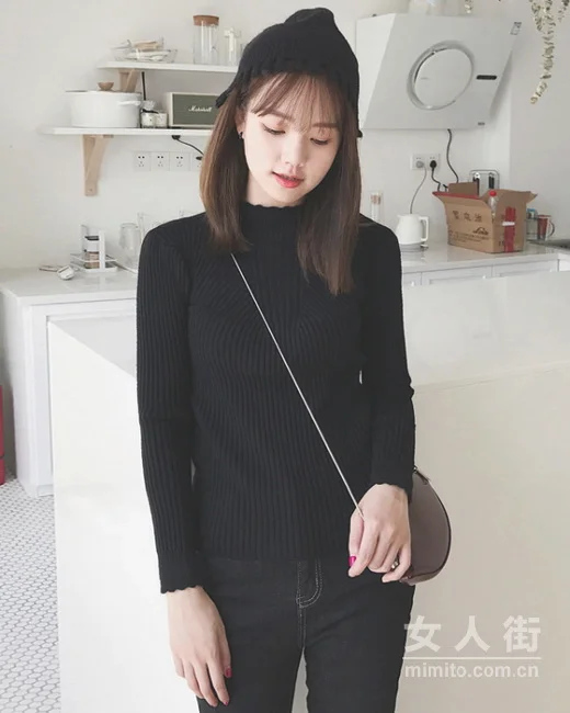 圣诞节穿搭示范，毛衣最有节日感