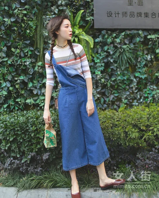 跟少女幂学穿搭 你也轻松减10岁