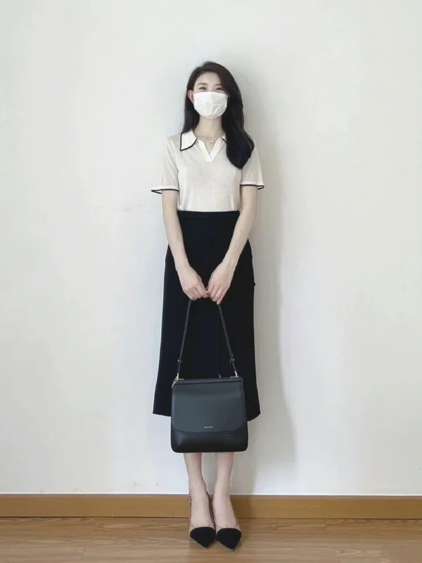 女秘书流行穿搭指南，简单干净的职场通勤着装