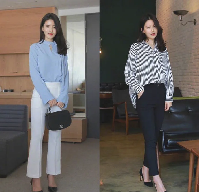 五月简约而不简单的通勤气质穿搭