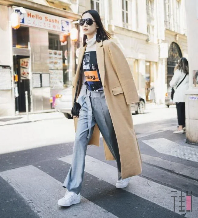 大衣控的冬日配搭,拉长身线最显身材
