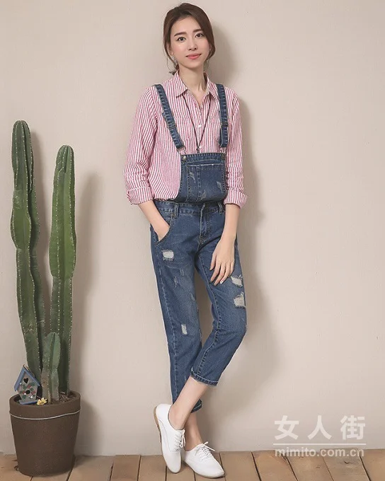 春季减龄搭配，背带裤的美好时代