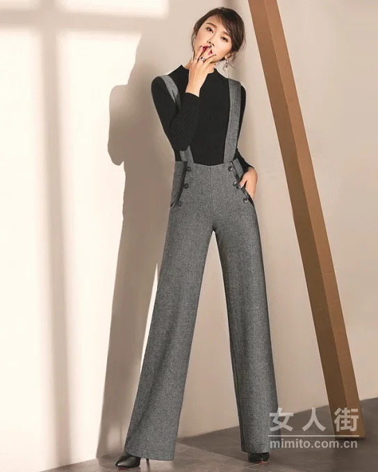 春季减龄搭配，背带裤的美好时代