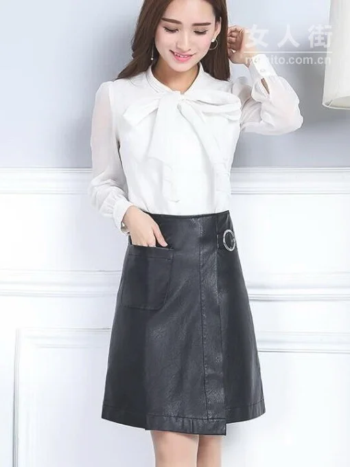 我想说的是身材不够,皮裙来凑!