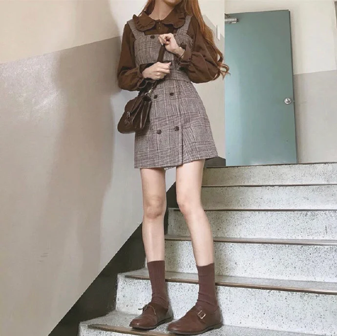 OOTD，可盐可甜的焦糖色日常穿搭