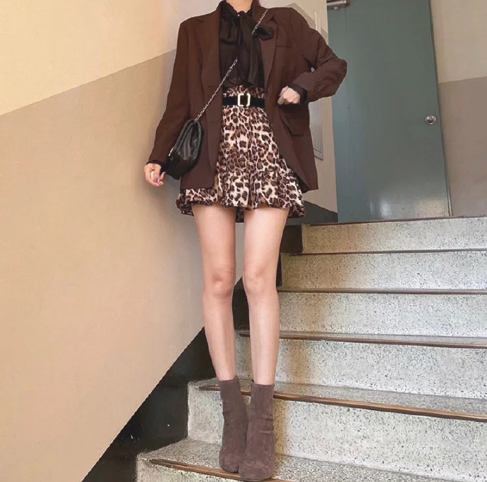 OOTD，可盐可甜的焦糖色日常穿搭