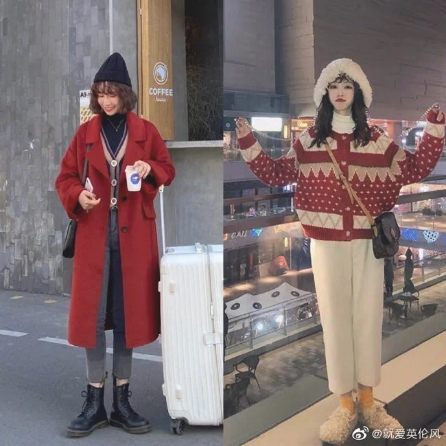 美美的过年!18套冬季减龄少女穿搭