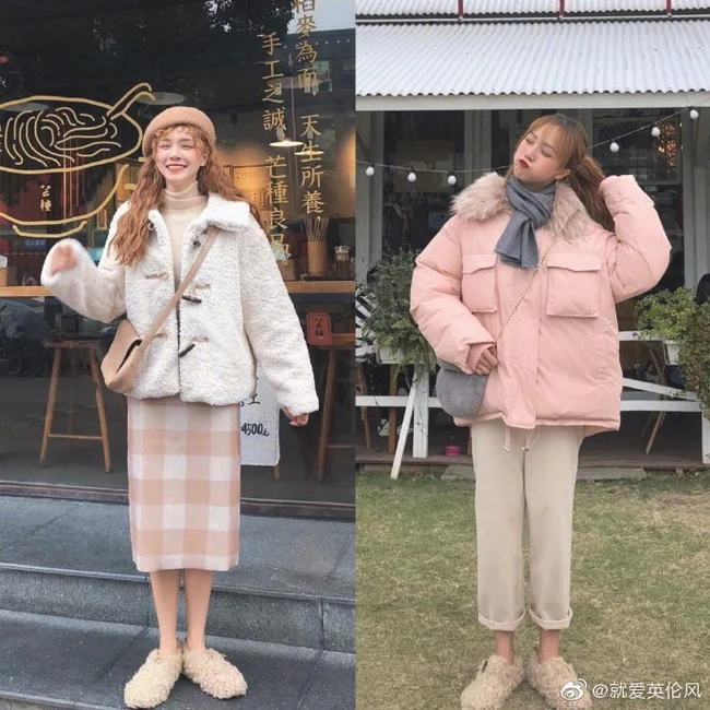 美美的过年!18套冬季减龄少女穿搭