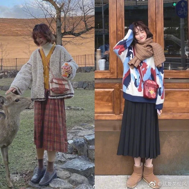 美美的过年!18套冬季减龄少女穿搭